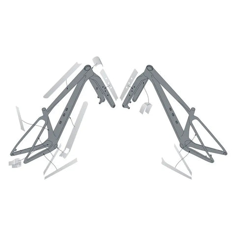 SYNCROSS FRAME PROTECTION KIT SCALE CLEAR MAT 23