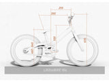 KOKUA LIKE TO BIKE SINGLESPEED 16" V-BRAKES BLACK