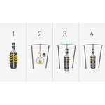 TOPEAK PUMPA NANO AIRBOOSTER + 25g CO2