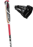 LEKI CC 450 BLACK/CHERRYRED/WHITE