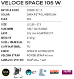 DALBELLO VELOCE SPACE 105 W