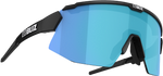 BLIZ - BREEZE SMALL Matt Black Brown w Blue Multi + Spare lens Clear Cat.3 + Cat.0