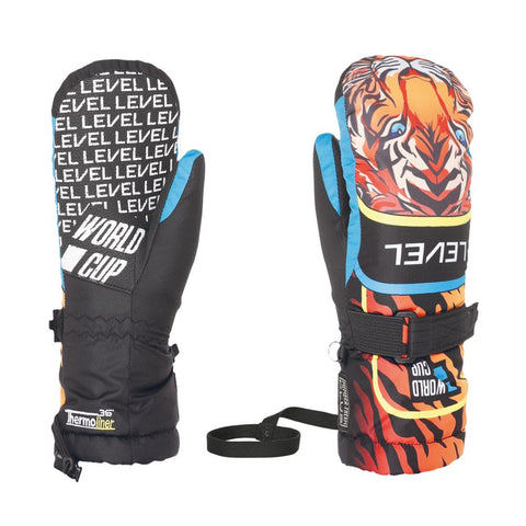 LEVEL GLOVE JUNIOR MITT LOGOS