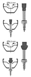 CAFFE TUBELESS VENTILKY 100 MM