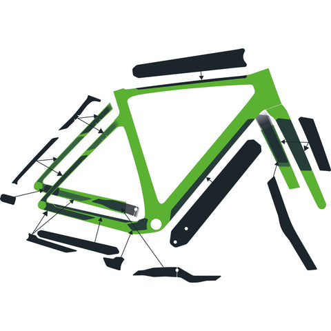 SYNCROS FRAME PROTECTION KIT CLEAR GLOSS ADDICT GRAVEL