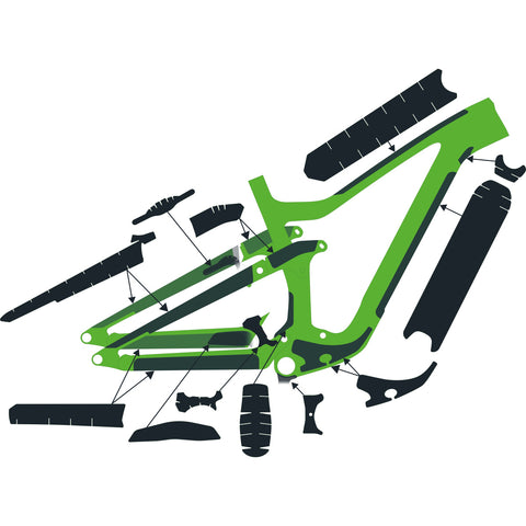 SYNCROS RANSOM CARBON FRAME PROCTION KIT CLEAR GLOSS