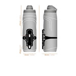 Fidlock TWIST SET LÁHEV TMAVÁ 800ml - ZÁKLADNA NA RÁM