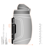 Fidlock TWIST SET LÁHEV TMAVÁ 450ml - ZÁKLADNA NA RÁM
