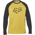Pánské triko Fox Tournament Ls Tech Tee Mustard