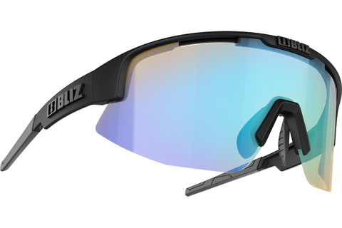 BLIZ - MATRIX NANO OPTICS | Nordic Light Matt Black Orange w Blue Multi Cat.1