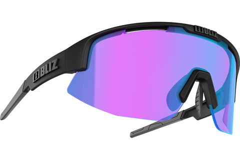 BLIZ - MATRIX NANO OPTICS | Nordic Light Matt Black Violet w Blue Multi Nordic Light Cat.2