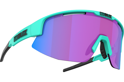 BLIZ - MATRIX NANO OPTICS | Nordic Light Matt Turquoise Violet w Blue Multi Nordic Light Cat.2