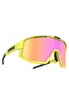 BLIZ - FUSION Matt Neon Yellow Brown w Purple Multi Cat.3